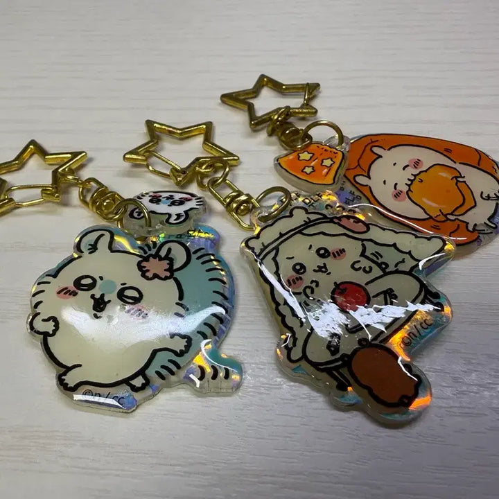 [BUNJANG] Muunjakgwi Chiikawa Momonga Keyring Bundle Set / 먼작귀 치이카와 모몽가 키링 일괄