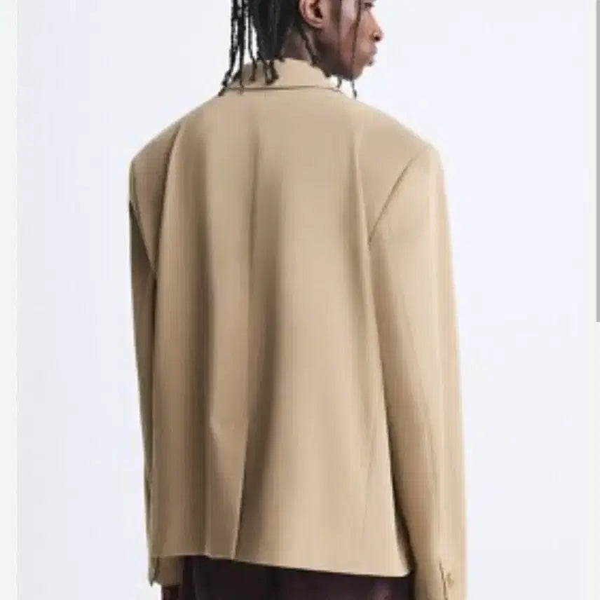 [BUNJANG] Zara Pocket Blazer Beige (M) / (새상품) 자라 포켓 블레이져. 베이지(M)