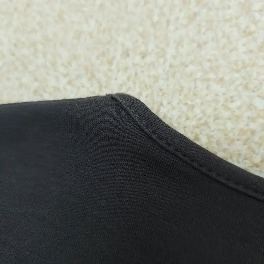 [BUNJANG] Slow and [Semi-Crop] Short Sleeve T-shirt / (F)슬로우앤드 여성 세미크롭 반팔 티셔츠 탄탄핏