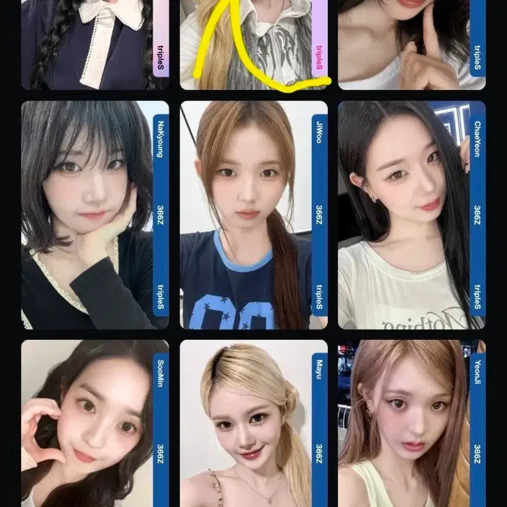 [BUNJANG] tripleS EVOL 2nd Anniversary Photocard Set (Kotone Excluded) / 트리플에스 tripleS 포토카드 에볼 2주년 세트(코토네 제외)