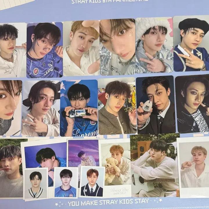 [BUNJANG] Stray Kids Bang Chan Wolf Chan Photocard Bundle Set / 스트레이키즈 스키즈 방찬 찬 울프찬 포카 일괄 판매