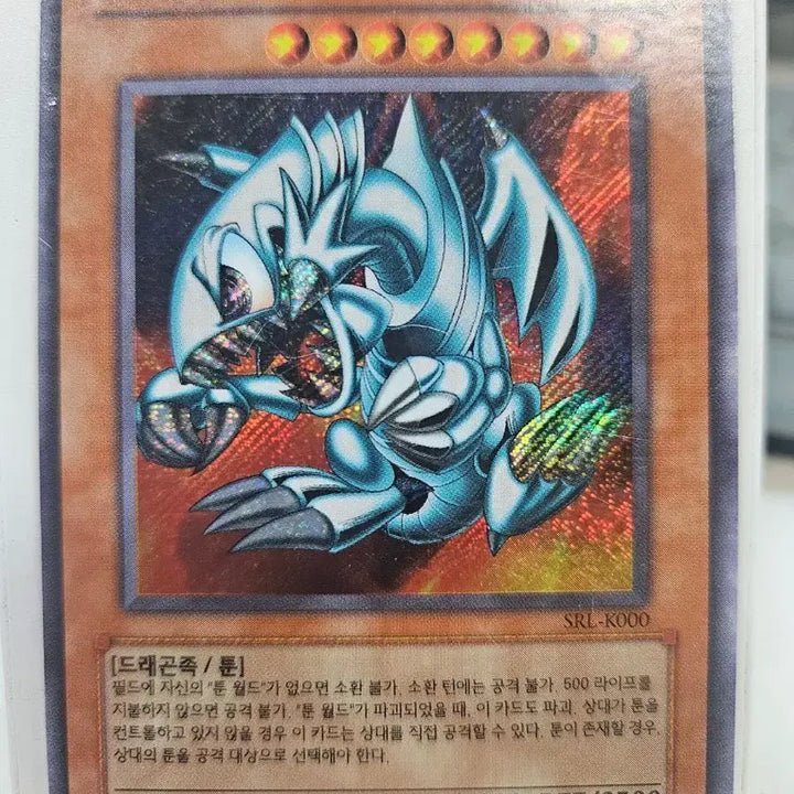 [BUNJANG] Yu-Gi-Oh! Blue-Eyes Toon Dragon SRL / 유희왕 블루 아이즈 툰 드래곤 SRL 사선