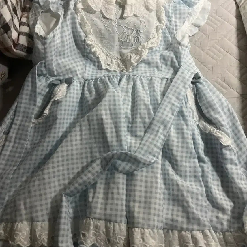 [SOLD OUT] 하늘색 로리타 원피스 드레스