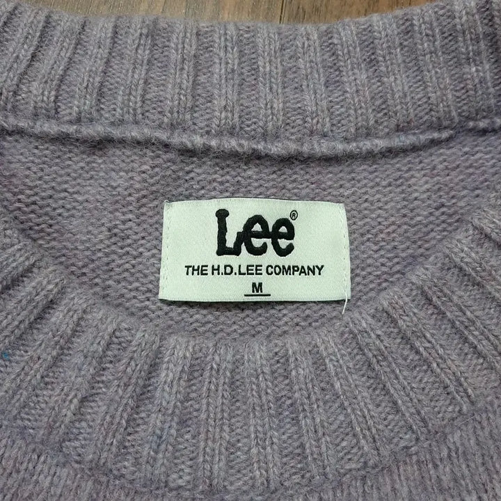 [BUNJANG] Lee Lavender Knit Sweater M / Lee 리 라벤더 컬러 니트 M