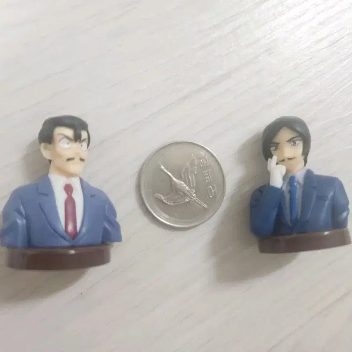 [BUNJANG] Detective Conan Choco Egg Morofushi Takaaki and Mori Kogoro Figures / 코난 초코에그 모로후시 타카아키 모리 코고로