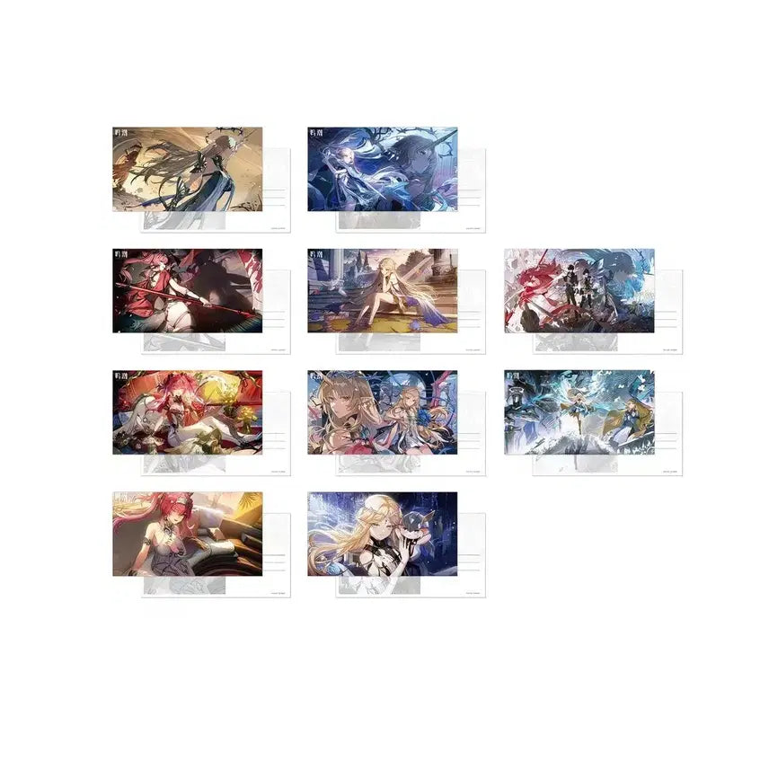 [BUNJANG] Kuro Games Resonance Theme Illustration Postcard Set A / 명조 레조네이터 테마 일러스트 엽서 A 세트