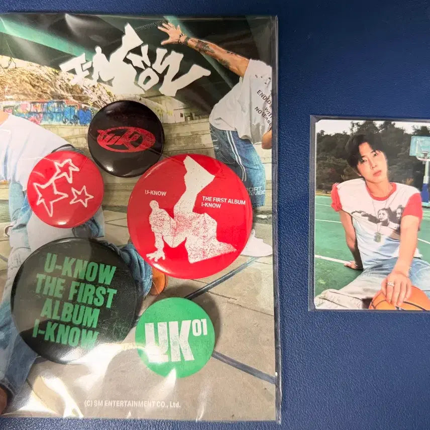 [SOLD OUT] 유노윤호 I KNOW 핀버튼 세트