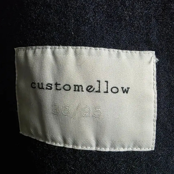 [BUNJANG] Customellow Check Coat / 커스텀멜로우 체크 코트