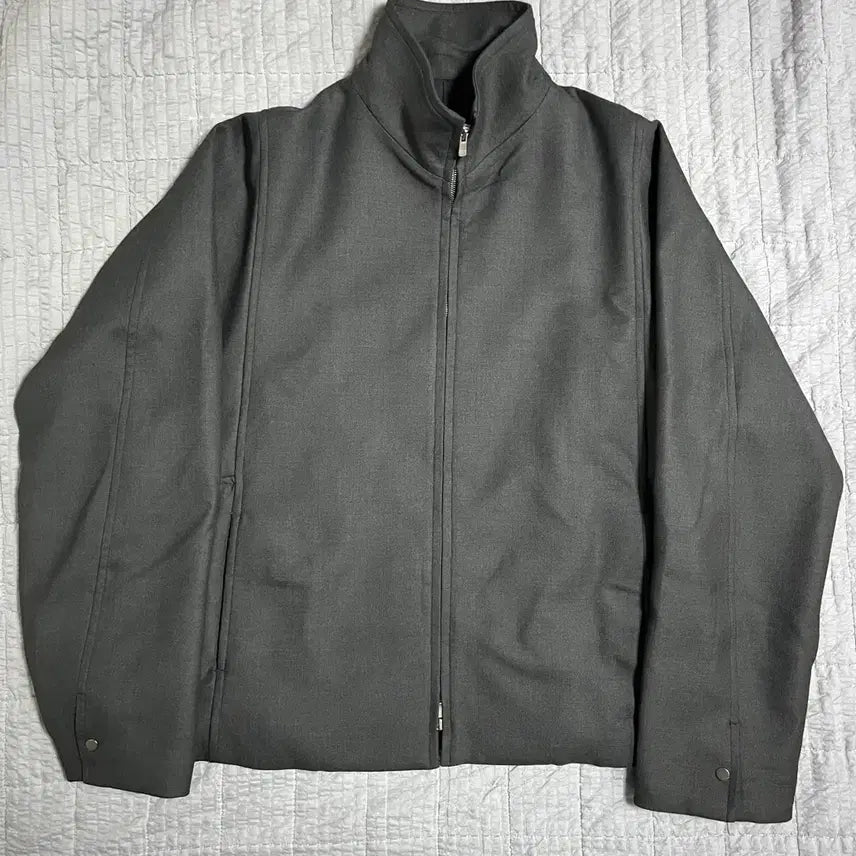 [BUNJANG] Irenisa 2-Way Grey Wool Zip-Up / (4) irenisa 이네리사 2way 그레이 울 집업