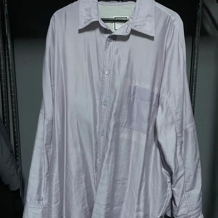 [BUNJANG] Wooyoungmi 24SS Violet Shirt Size 48 / 우영미 24ss 바이올렛 셔츠 48