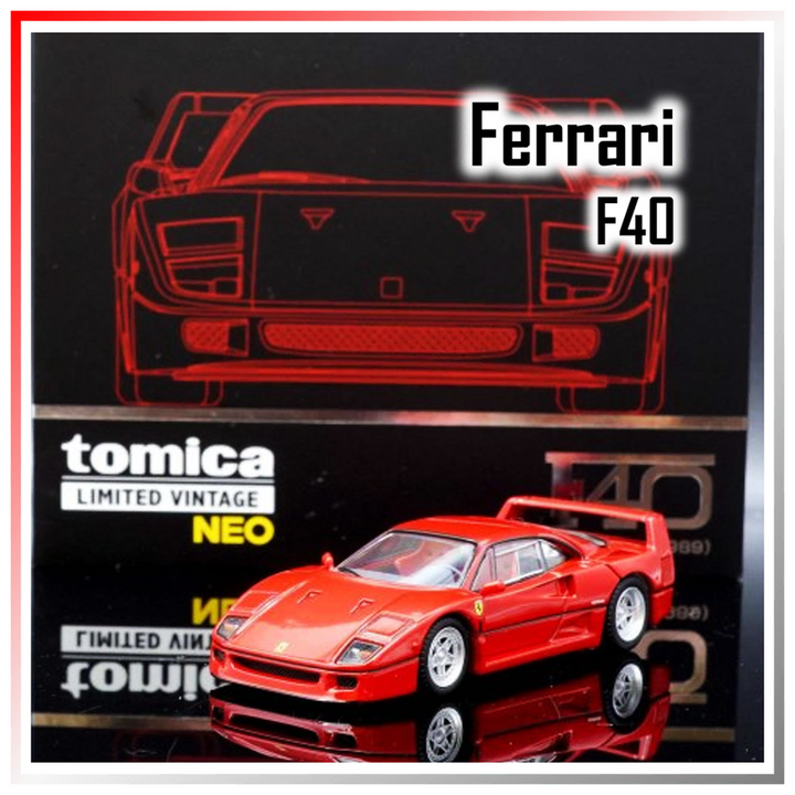 [BUNJANG] Ferrari F40 Tomica TLV 1:64 Scale Diecast Model Car / 모형차 [1:64] 페라리 Ferrari F40 토리빈 자동차모형