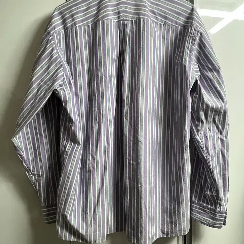 [BUNJANG] Auralee Stripe Shirt / 오라리 스트라이프 셔츠