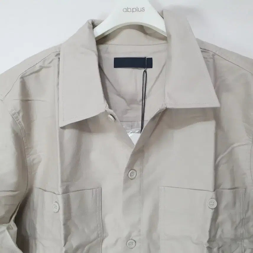 [BUNJANG] TBJ Overdyed Overshirt Stone Sand XL / TBJ 두꺼운 오버셔츠 스톤샌드 XL