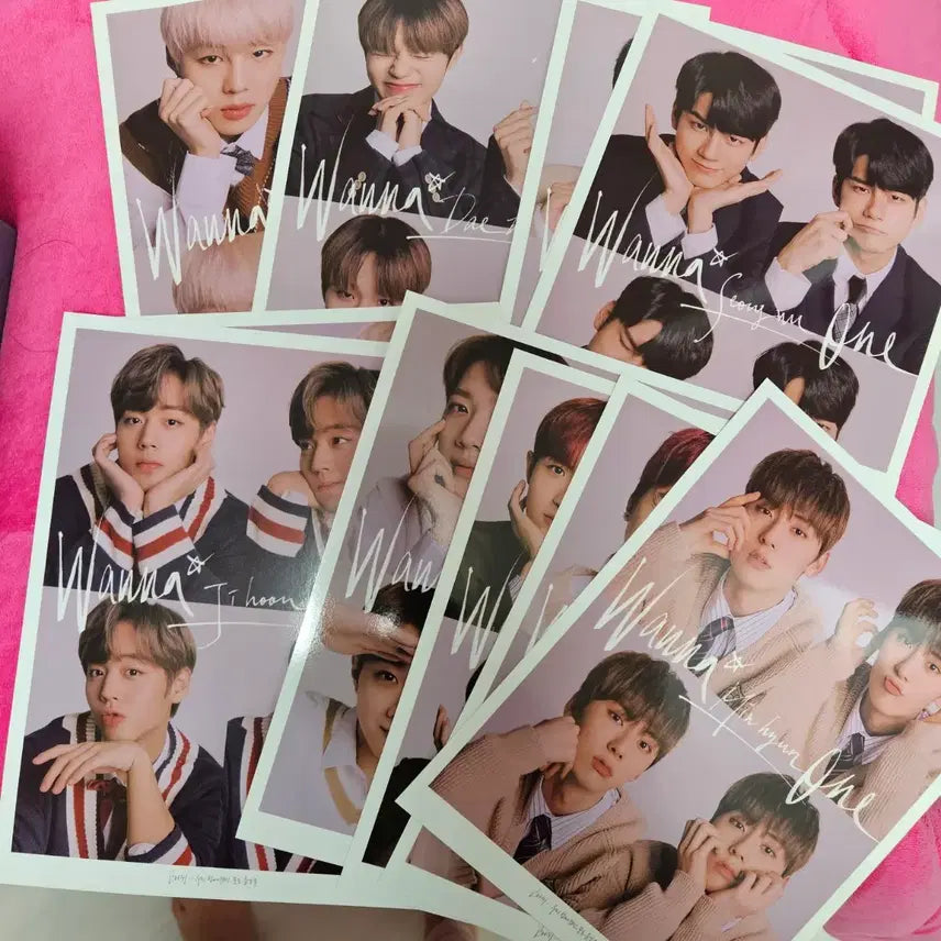 [BUNJANG] Wanna One Photo Essay Season 2 Bundle Set / 워너원 포토에세이 화보집 포스터 포카 포토카드 특전 박지훈 황민현 하성운