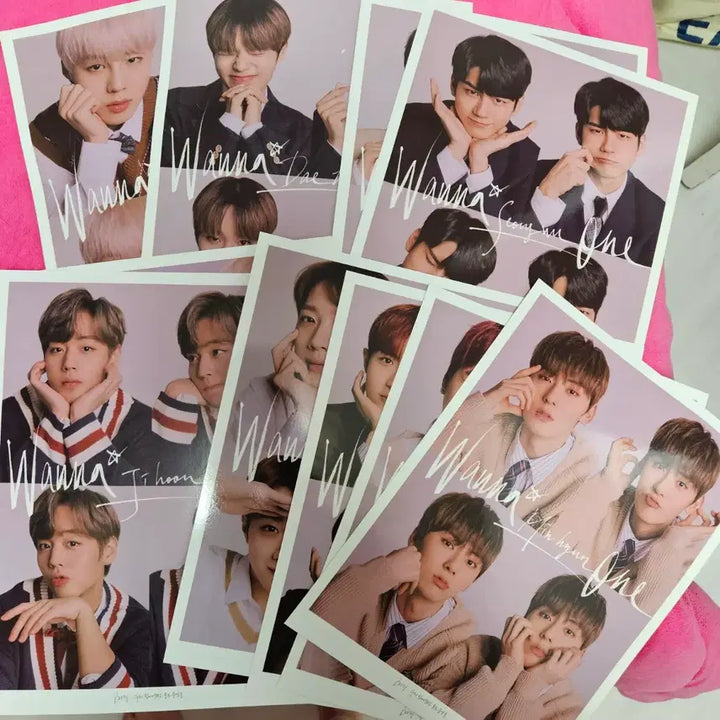 [BUNJANG] Wanna One Photo Essay Season 2 Bundle Set / 워너원 포토에세이 화보집 포스터 포카 포토카드 특전 박지훈 황민현 하성운