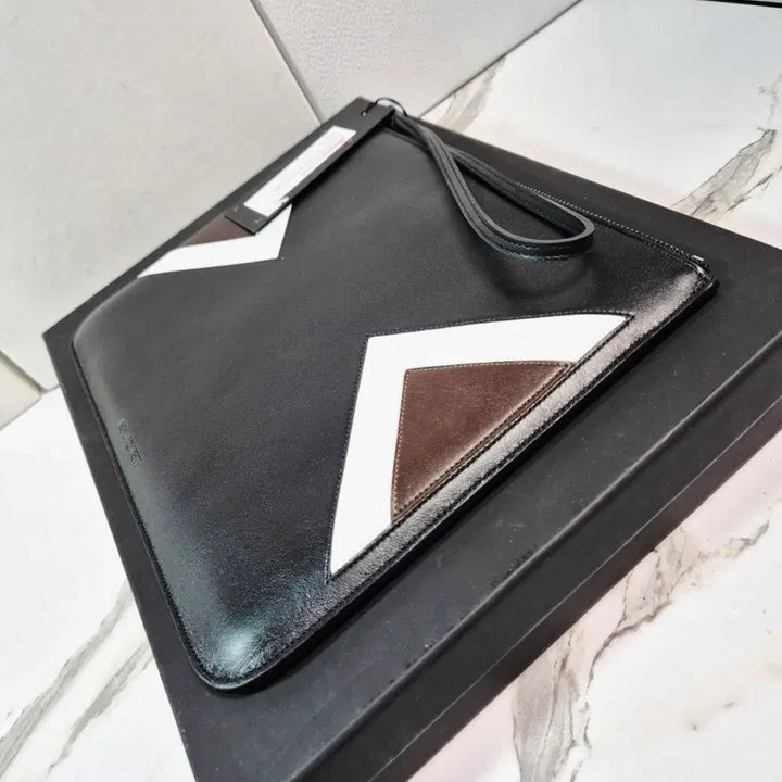 [BUNJANG] Neil Barrett Leather Clutch Bag / (정품) 닐바렛 가죽 클러치백 / 새상품