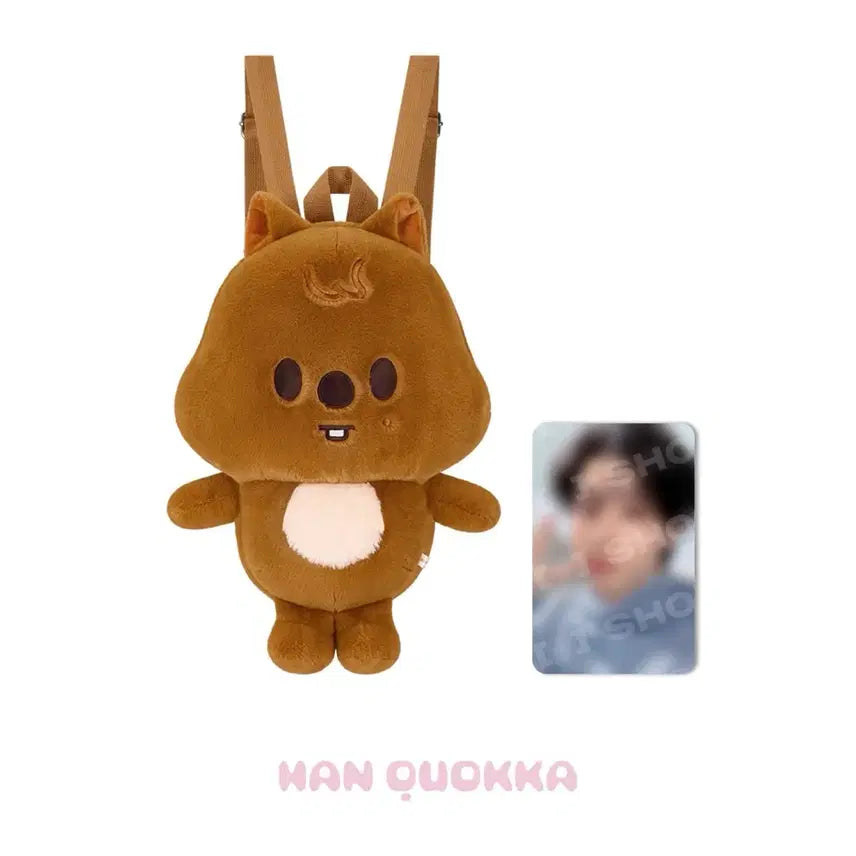 [BUNJANG] Stray Kids Han Quokka Backpack (Sealed) / 스키주 가방 스키즈 한쿼카 한지성 백팩 (미개봉)