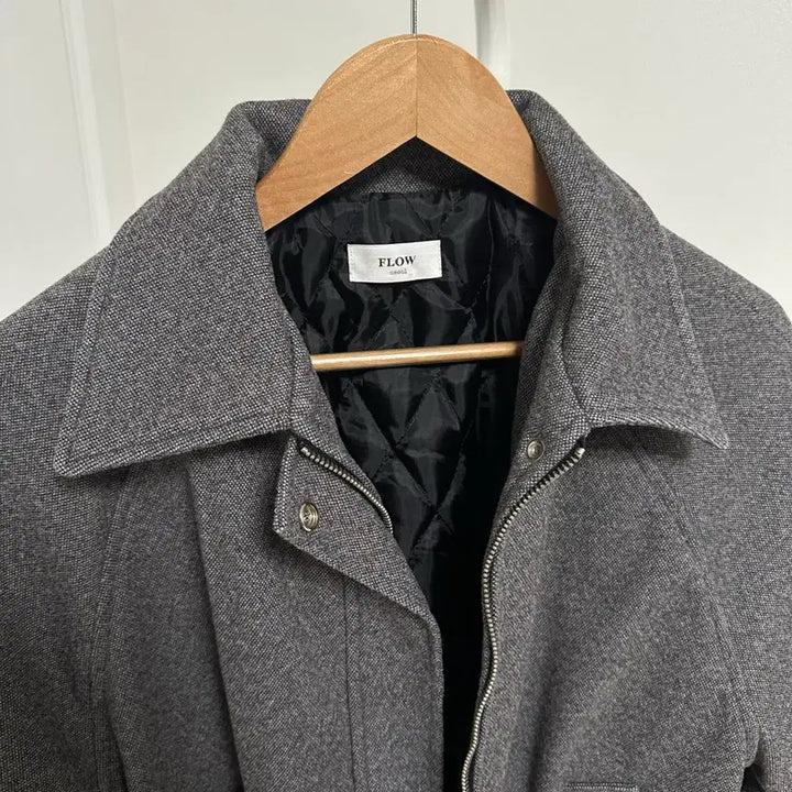 [BUNJANG] Herringbone Quilted Bomber Jacket / 헤링본 누빔봄버자켓