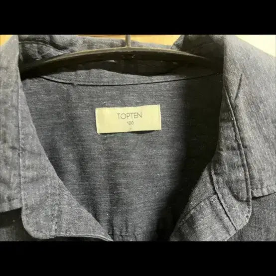 [BUNJANG] TOPTEN Linen Shirt / 탑텐린넨남방100