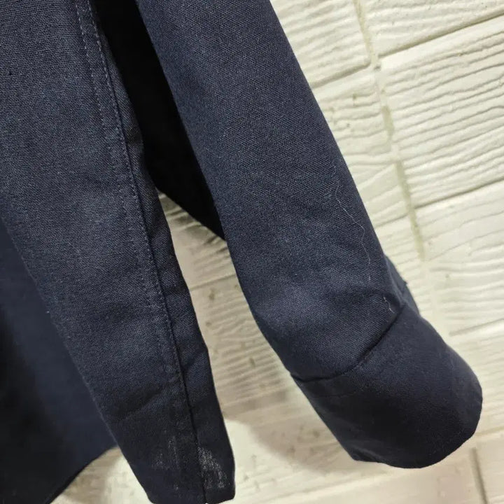 [BUNJANG] LEIRE Linen Blend Shirt Navy M / 새상품 LEIRE 마혼방 셔츠 m
