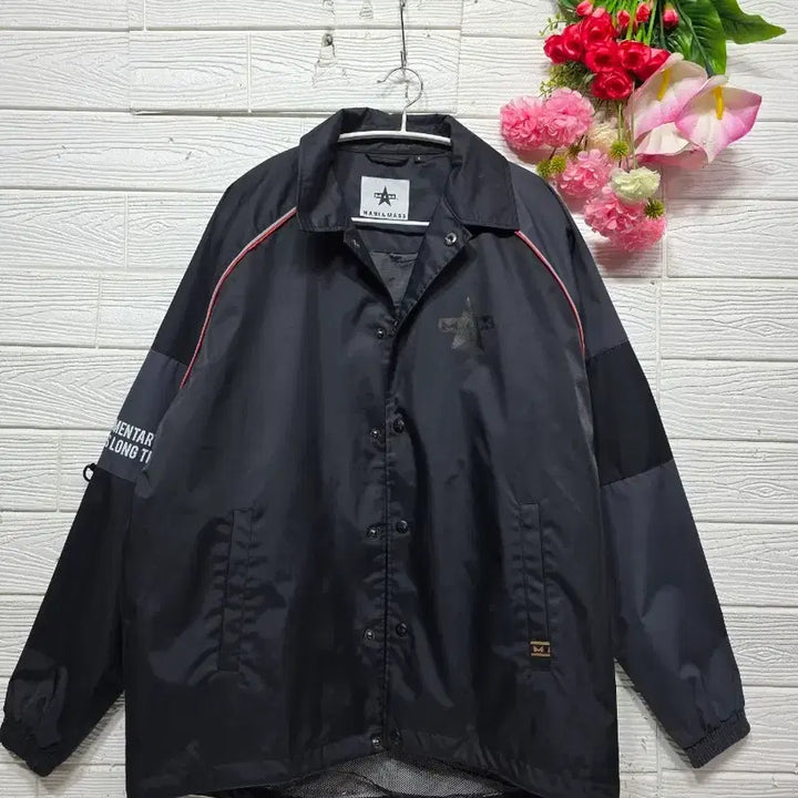 [BUNJANG] ManyMinds Windbreaker Jacket Large / 매니매스 바람막이 자켓 라지