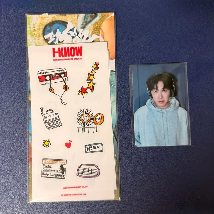 [BUNJANG] TVXQ U-Know Handwritten Deco Sticker Set / 유노윤호 I KNOW 손글씨 데코 스티커 세트