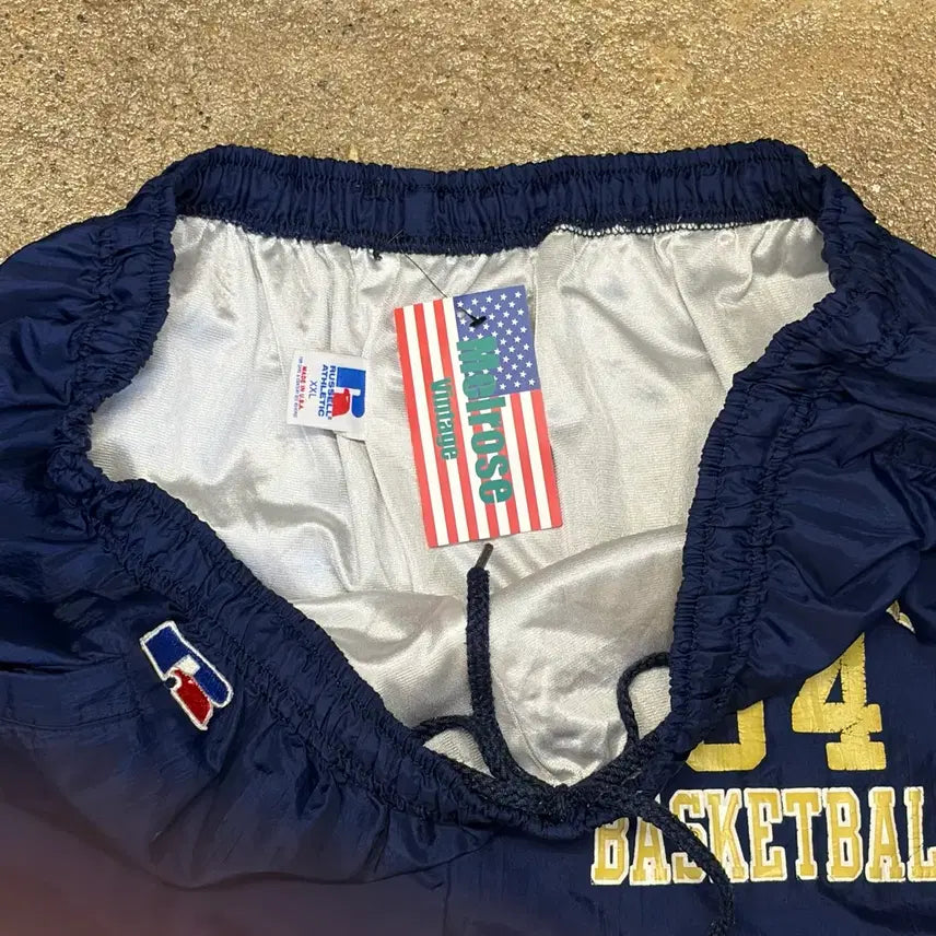 [BUNJANG] Russell Athletic Vintage Training Pants / 90s Made in USA 빈티지 러셀 츄리닝 바람막이 트레이닝팬츠