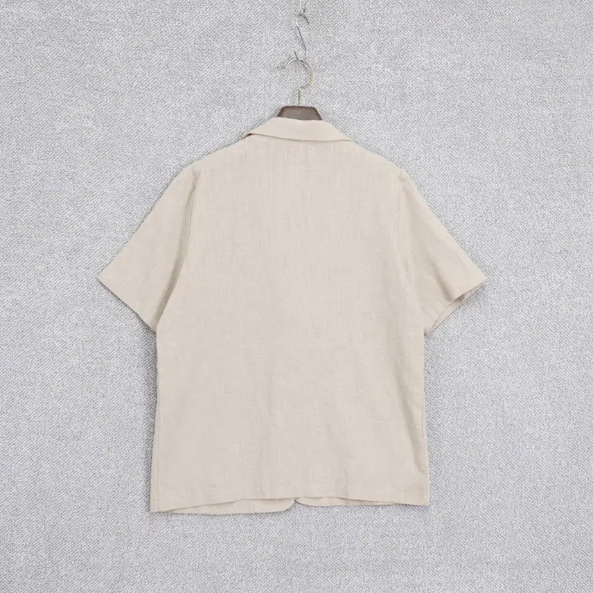 [SOLD OUT] TAKE 여성 린넨 투버튼 싱글 반팔 자켓 free