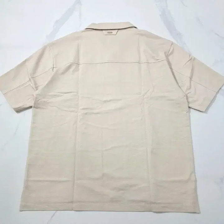 [BUNJANG] Solid Homme V-neck Short Sleeve Polo Shirt (Size 52) / 솔리드옴므 반팔 카라티 52