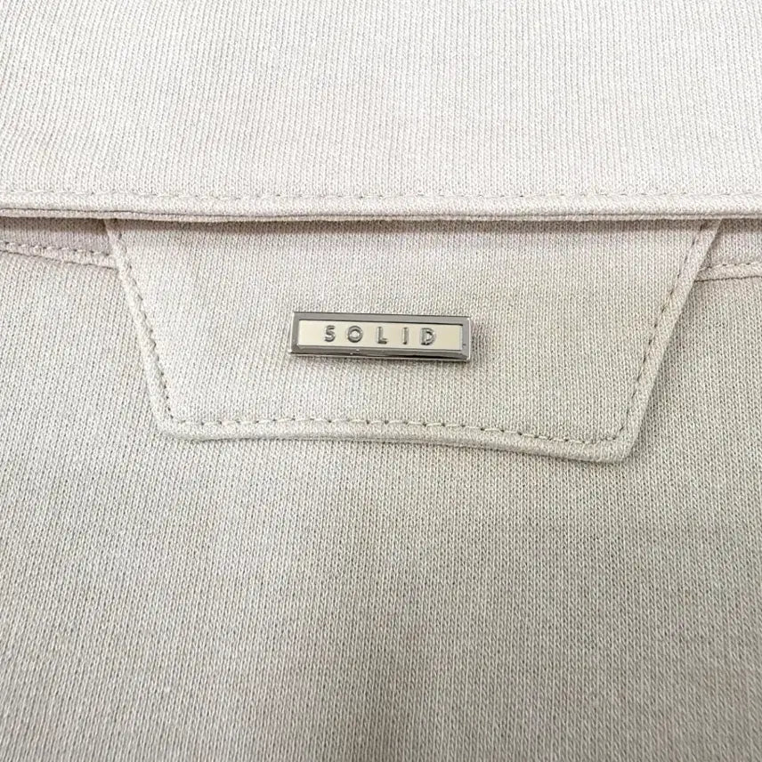 [BUNJANG] Solid Homme V-neck Short Sleeve Polo Shirt (Size 52) / 솔리드옴므 반팔 카라티 52