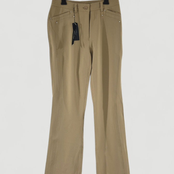 [BUNJANG] Mustard Stretch Bootcut Women&