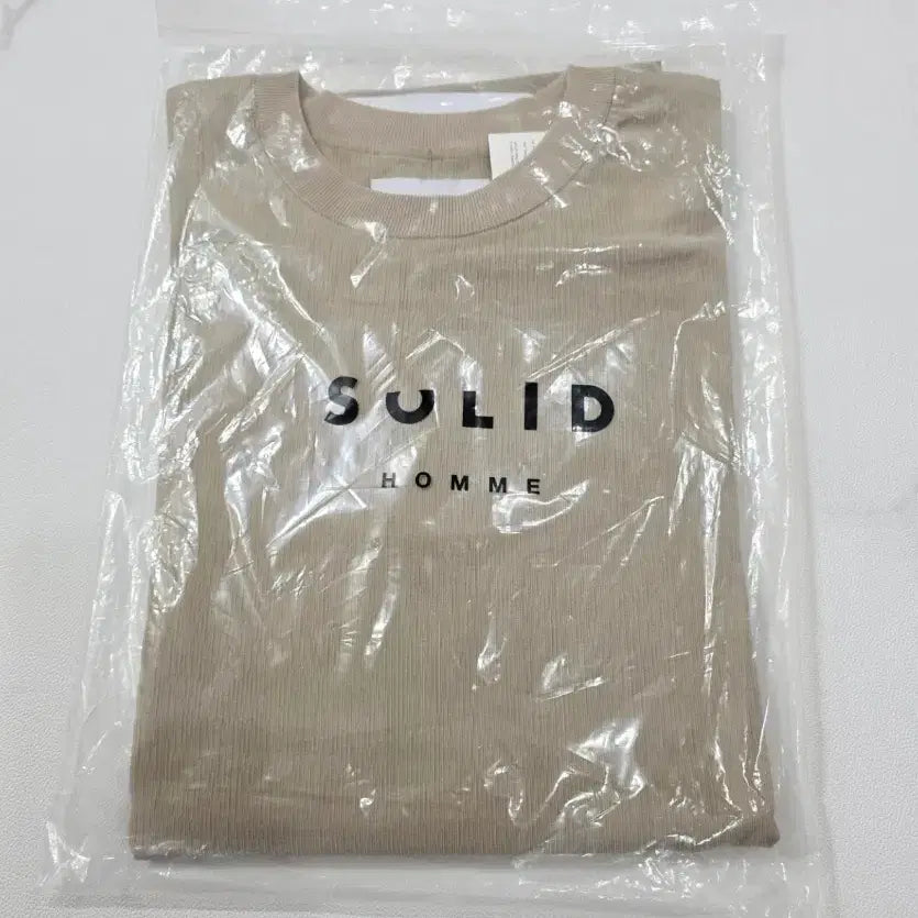 [BUNJANG] Solid Homme Crinkle Finish T-shirt / 솔리드옴므 반팔 티셔츠 105