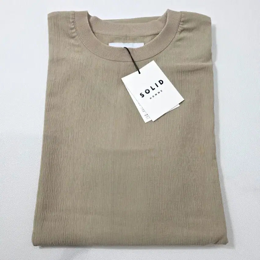 [BUNJANG] Solid Homme Crinkle Finish T-shirt / 솔리드옴므 반팔 티셔츠 105