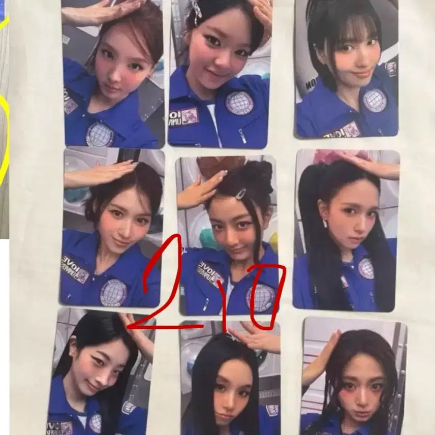 [BUNJANG] TWICE Popup Mission Card Set / 트와이스 popup mission card 9장 캍이