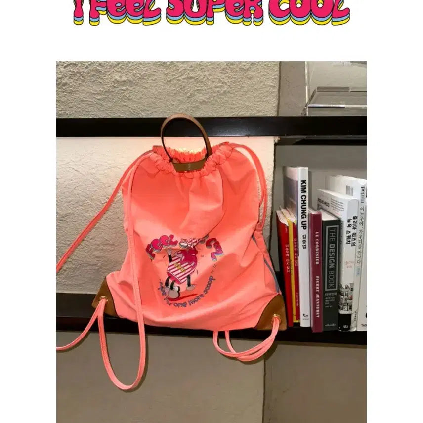 [BUNJANG] ROHA Two-Way Bag - Apricot Sherbet / 로하 투웨이백_ 아프리콧 셔벗