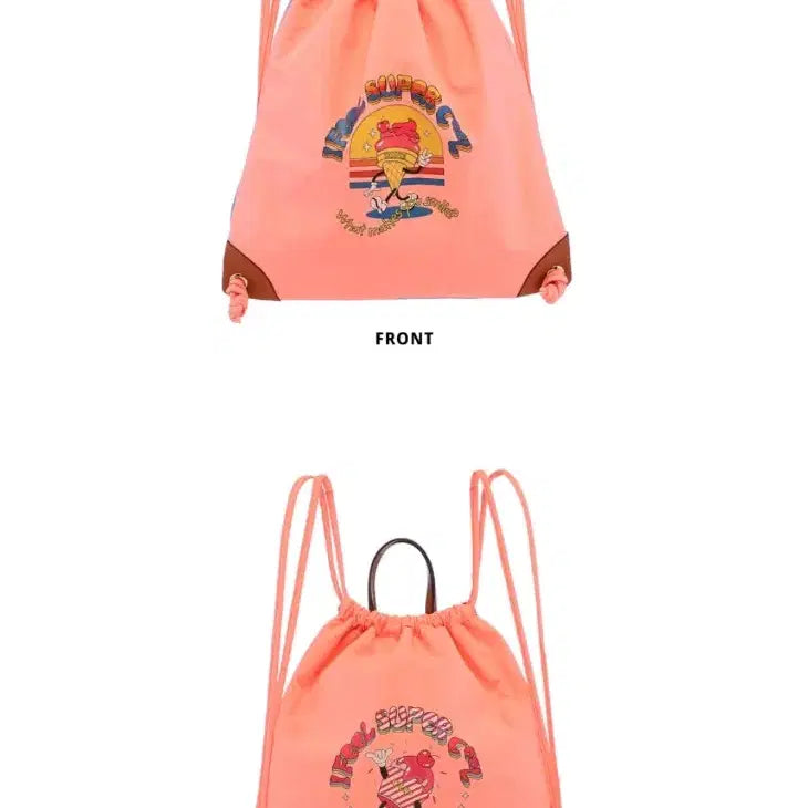 [BUNJANG] ROHA Two-Way Bag - Apricot Sherbet / 로하 투웨이백_ 아프리콧 셔벗