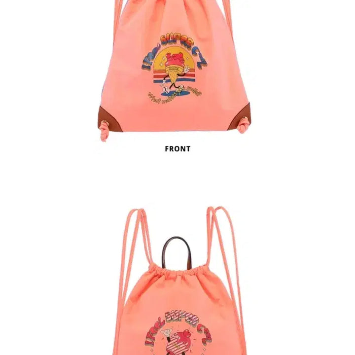 [BUNJANG] ROHA Two-Way Bag - Apricot Sherbet / 로하 투웨이백_ 아프리콧 셔벗