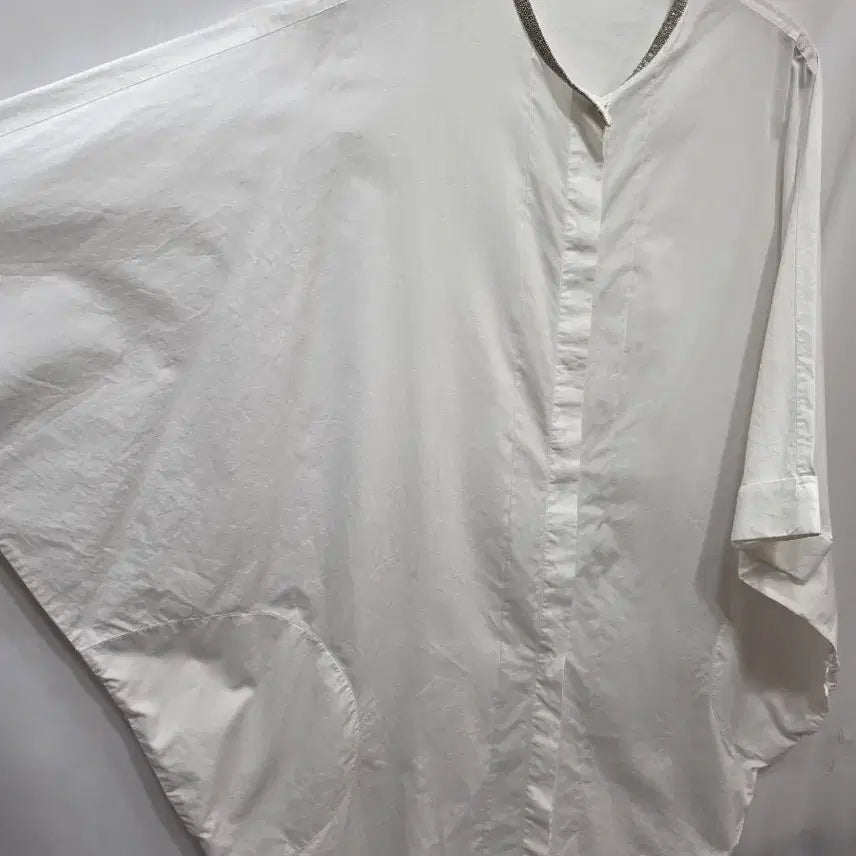 [BUNJANG] Brunello Cucinelli White Batwing Fit Shirt / (정품)브루넬로 쿠치넬리 가오리핏 화이트 셔츠