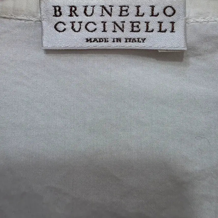 [BUNJANG] Brunello Cucinelli White Batwing Fit Shirt / (정품)브루넬로 쿠치넬리 가오리핏 화이트 셔츠