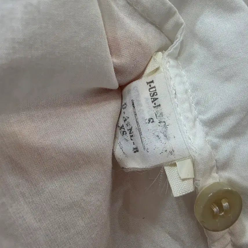 [BUNJANG] Brunello Cucinelli White Batwing Fit Shirt / (정품)브루넬로 쿠치넬리 가오리핏 화이트 셔츠