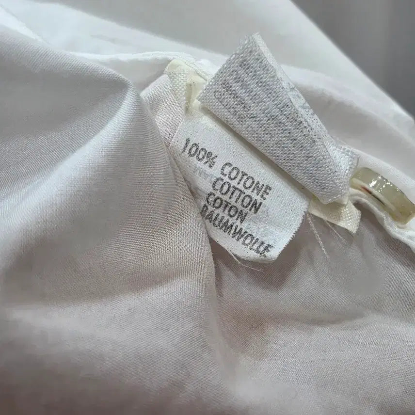 [BUNJANG] Brunello Cucinelli White Batwing Fit Shirt / (정품)브루넬로 쿠치넬리 가오리핏 화이트 셔츠
