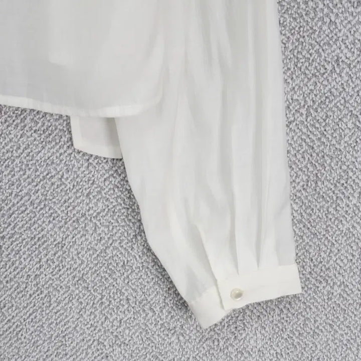 [SOLD OUT] 리에뜨 riette 프랑 타이 크롭 블라우스 free