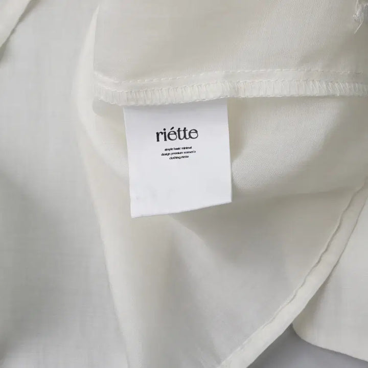 [SOLD OUT] 리에뜨 riette 프랑 타이 크롭 블라우스 free