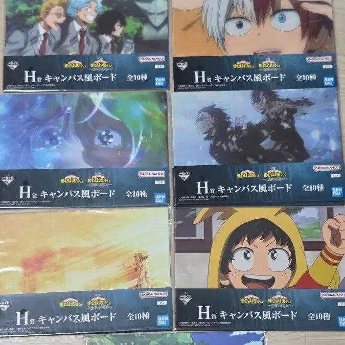 [BUNJANG] My Hero Academia Canvas Art Bundle / 나의히어로아카데미아 나히아 히로아카 쿠지 H상 캔버스 일괄