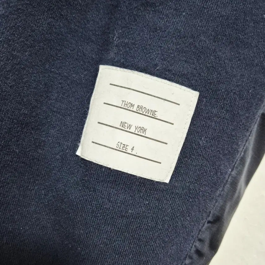 [BUNJANG] Thom Browne Stripe Jogger Pants Navy / (정품) 톰브라운 사선 스프라이트 조거 팬츠 네이비 바지 4
