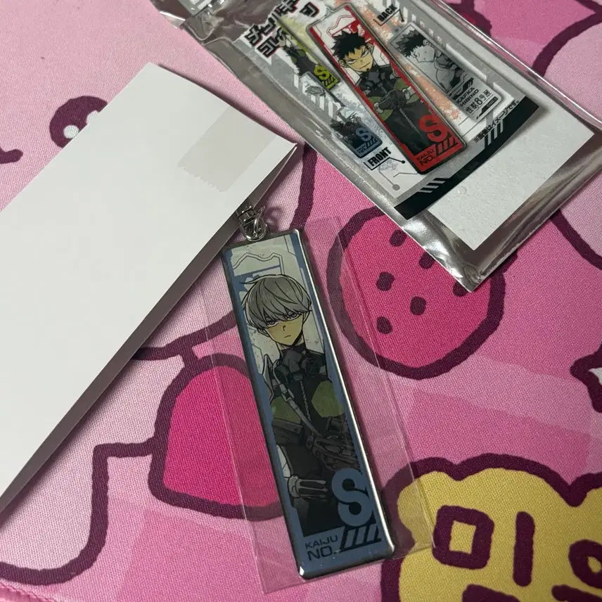 [BUNJANG] Kaiju No. 8 Reno Metal Keyring / 괴수8호 원화전 메탈 키링 레노 미개봉