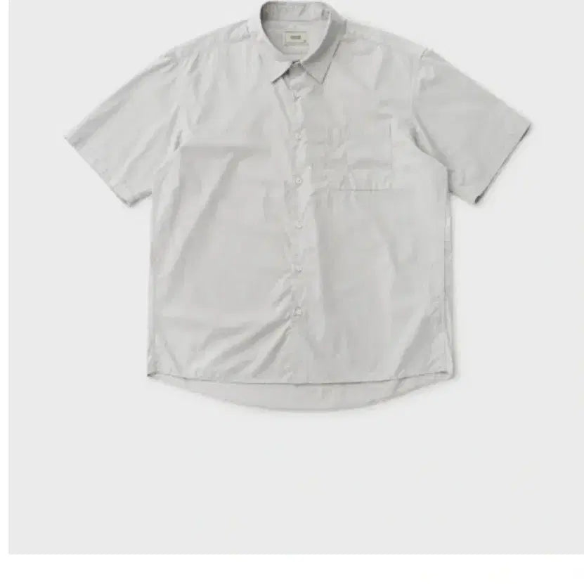 [BUNJANG] Another Office Daily Gray Short-Sleeve Shirt / 1)어나더오피스 데일리 그레이 반팔셔츠(미착용)