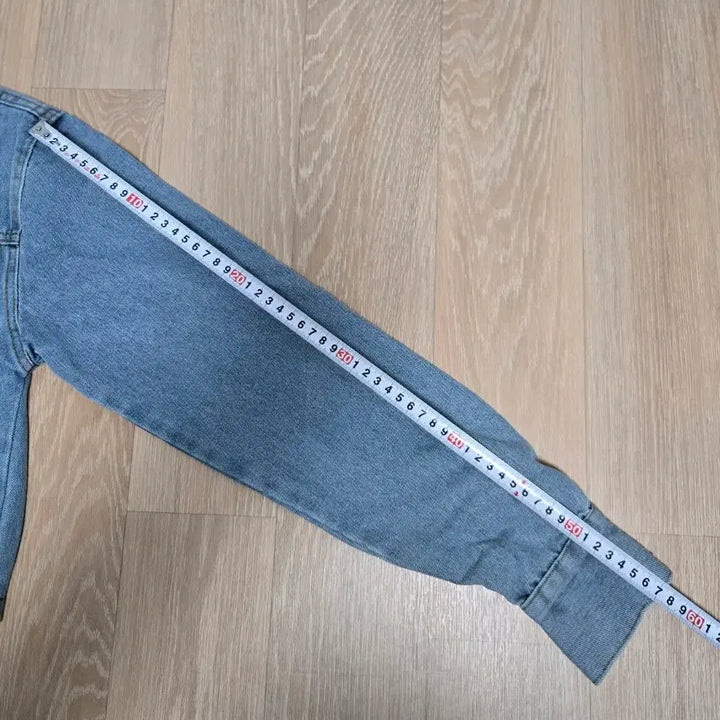 [BUNJANG] S Crop Denim Jacket / 청자켓 크롭 데님 자켓 S 새상품