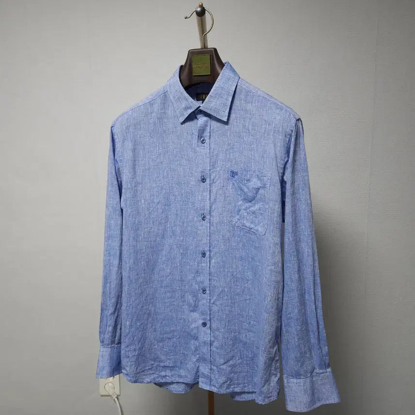 [BUNJANG] Daks x Tessitura Monti Linen Shirt / 105 ) 닥스 x 테시투라 몬티 협업 남성 린넨 셔츠