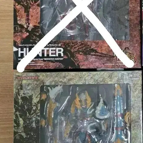 [BUNJANG] Kaiyodo Monster Hunter Zinogre Figure / 몬스터 헌터 카이요도 관절 피규어 (진오우거)